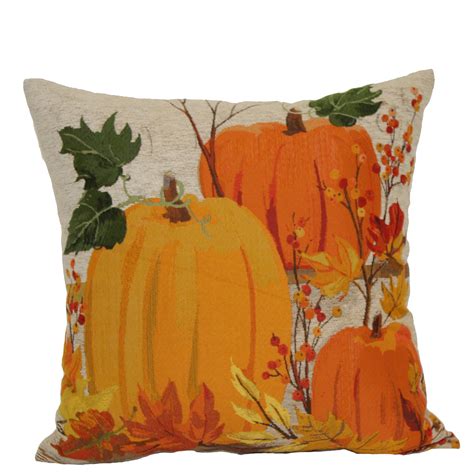 The type of decor you choose to add to you can also use pillows to soften a firm chair or bench and make it more comfortable, or place. Pumpkin Tapestry Pillow - Home - Home Decor - Pillows ...