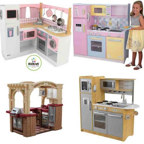 Kidkraft play kitchen with lights & sounds. Best Play Kitchens for Toddlers - My Bored Toddler