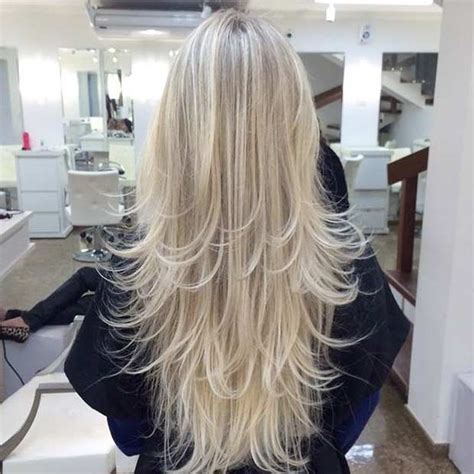 A cropped cut with short, choppy layers for added. 51 Beautiful Long Layered Haircuts | StayGlam
