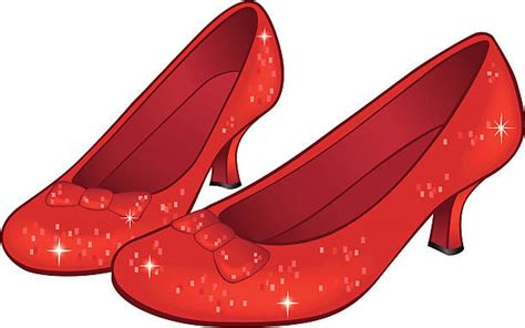Ruby Red Slippers Illustrations Royalty Free Vector Graphics And Clip