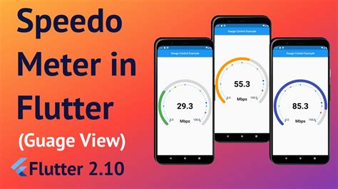 Flutter Gauge View Speedo Meter In Flutter Gaugeview Useful Widget