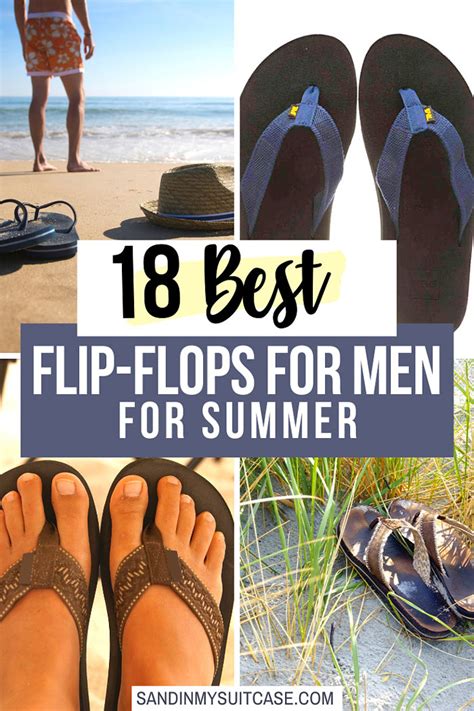 18 Best Flip Flops For Men 2021 That Are Comfortable In Summer Sand
