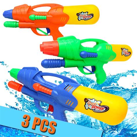 Epchoo Water Pistols For Kids 3 Pack Super Water Gun Small Water