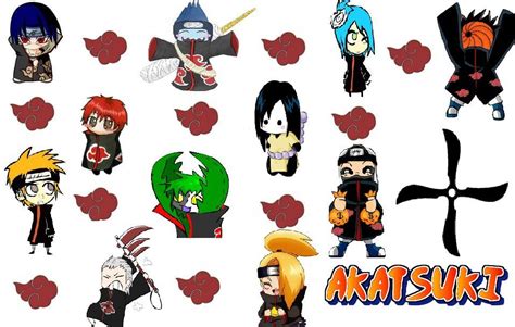 Akatsuki Chibi Naruto Photo 6851140 Fanpop