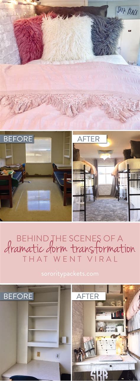 Behind The Scenes Of A Dramatic Texas State Dorm Transformation That