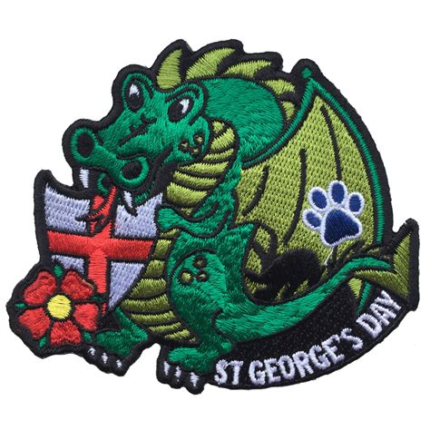St george's day is most often celebrated in pubs and bars across england, but the celebration is rather muted compared to those of neighbours scotland and ireland — with national holidays for. St-Georges-Day-Badge-Green - 1st Harwell (St. Matthew's ...