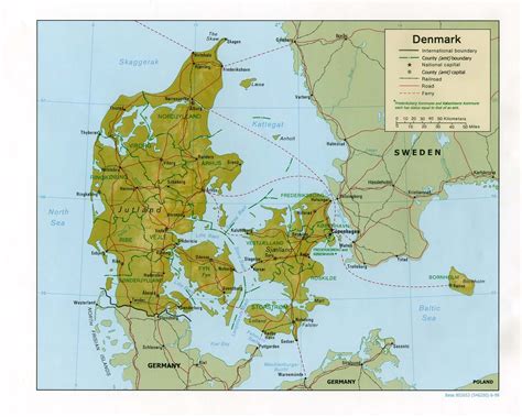 Maps Of Denmark