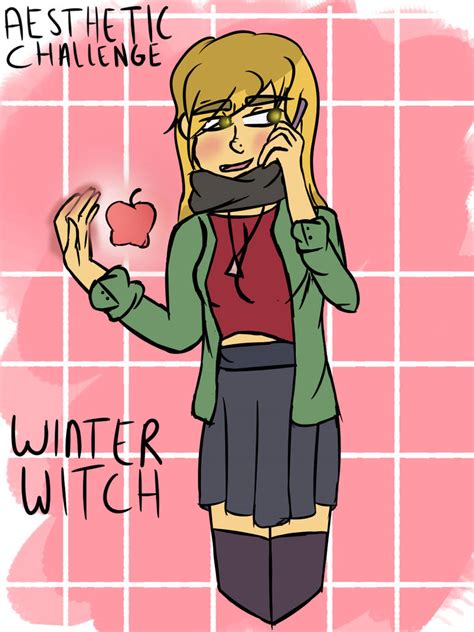 Aesthetic Challenge Winterwitch Winter Witch By Zeradragneel On