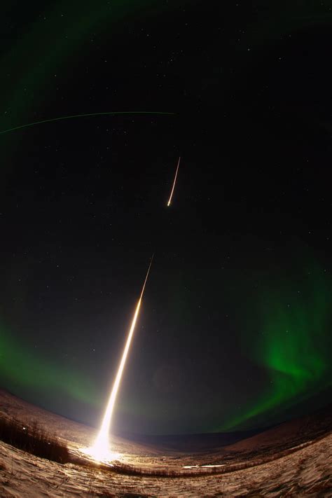 Auroral Mysteries Unveiled Nasas Sounding Rocket Rises Into Alaskan Skies