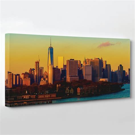 New York City Skyline Canvas Wall Art Collection B 365canvas