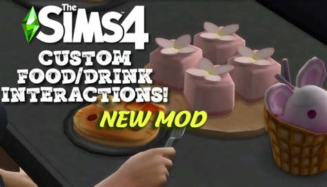 The Sims 4 Custom Food Interactions Wicked Sims Mods