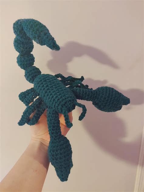 My First Amigurami A Scorpion R Crochet