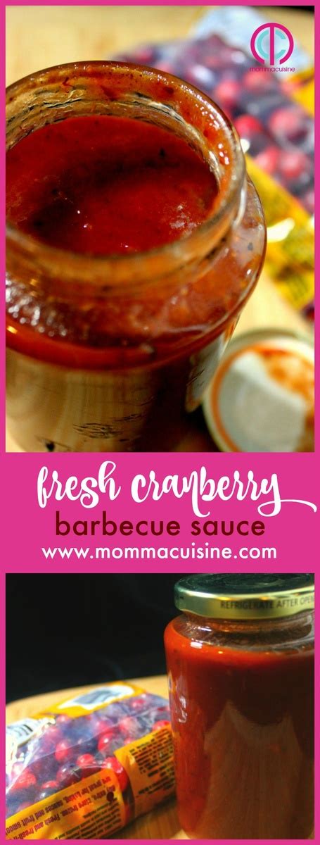Fresh Cranberry Barbecue Sauce Recipes