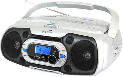 Supersonic Sc 719 Portable Mp3cd Player With Cassette