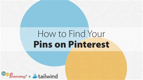 How To Find Your Pins On Pinterest