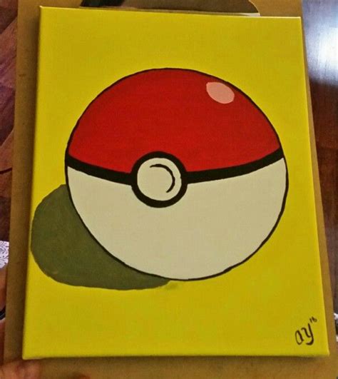 Pokémon Ball Canvas Painting Kids Canvas Painting Canvas Painting