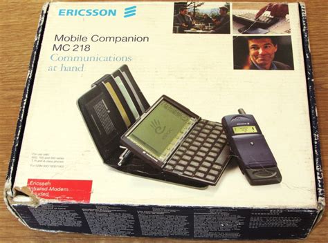 Легенда 90 х Клавиатурный карманный КПК 1999 года Ericsson Mc218 он же