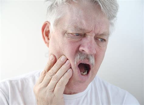 Man With Pain In Cheek Stock Image Image Of Hurt Tenderness 28978019