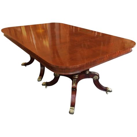 Get the best deals on oak rectangular dining tables when you shop the largest online selection at ebay.com. Very Impressive Large Rectangular Double Pedestal Mahogany ...