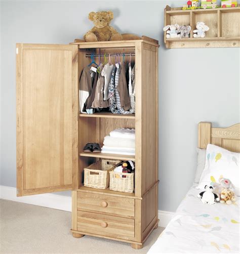 The Dimension Of This Emily Solid Oak Childrens Single Wardrobe Are As