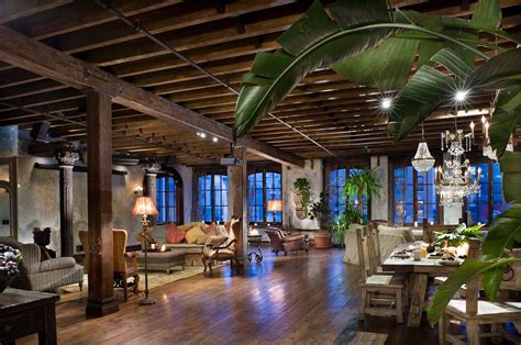 The Interior Of A Rustic Loft In New York 2000×1329 Photographed By