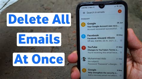 How To Delete All Emails On Gmail At Once How To Delete All