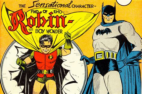The Debut Of Robin Sensational Character Find Of 1940