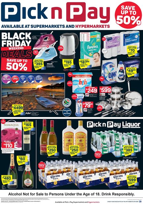 Updated 2020 Pick N Pay Black Friday Deals Inland