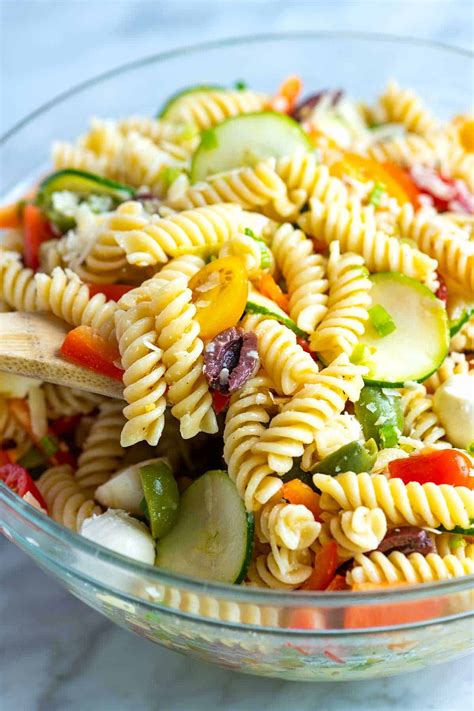 There are many varieties such as fusilli what vegetables can you include your pasta salad? Easiest Way to Prepare Perfect Veggie Penne Pasta Salad ...
