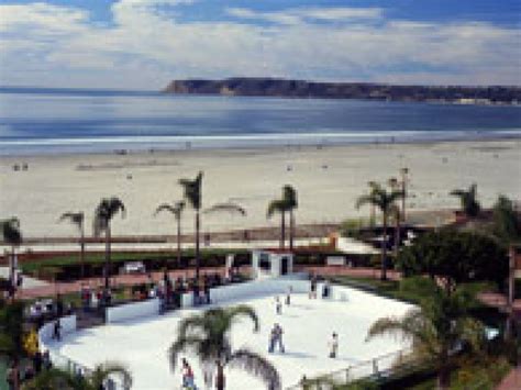 This is an unimproved boat launch. Seaside Ice Skating Opens at the Hotel del Coronado Nov ...