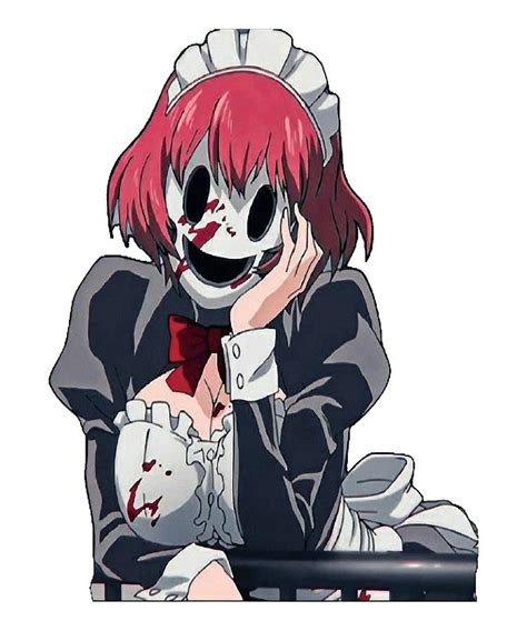 Mens Womens Japanese High Rise Invasion Maid Mask Yuri Drawing By High