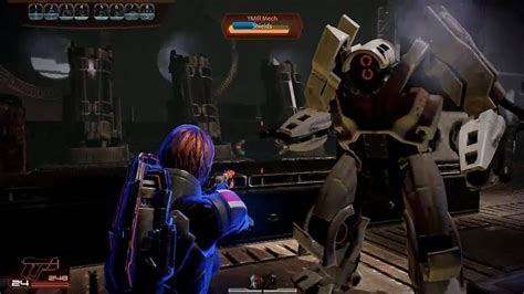 Hd Mass Effect 2 Insanity Vanguard Charging Jedore And Ymir Mech