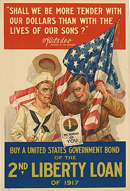 Nd Liberty Loan WW Advertising Posters Limited Runs