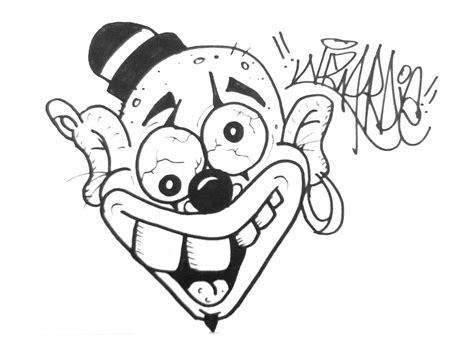 Goofy Face Drawing At Getdrawings Free Download