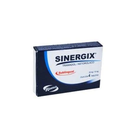 Sinergix Tabletas Sublingual Mg