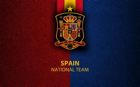 Hd Wallpaper Soccer Spain National Football Team Emblem Logo