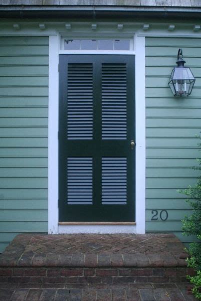 Louvered Doors Colonial Shutterworks Exterior Doors Shutters