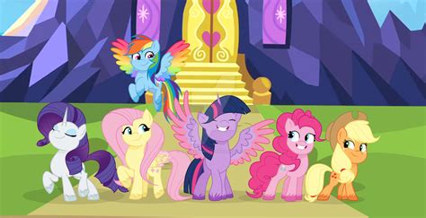 Mlp Gen 5 Mane Six By Galaxyswirlsyt On Deviantart