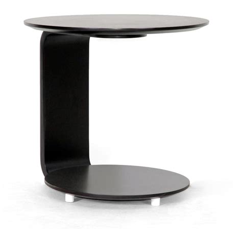 Baxton Studio® Woodard C Shaped End Table 234635 Living Room At