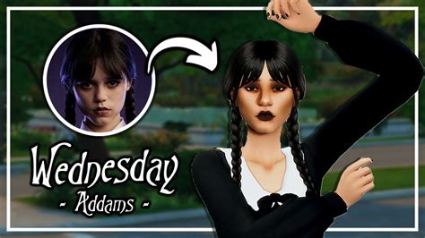 Wednesday Addams Inspired Sim Cc List The Sims 4 Create A Sim