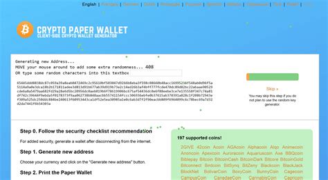 Since 2011, blockchain.com has generated nearly 50 million wallets, making it one of the most popular storage solutions in crypto. Cryptocurrency Paper Wallet Generator by Jongydeleon ...