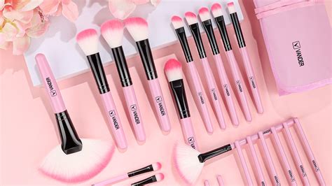 Vander 32pcs Pink Makeup Brush Set