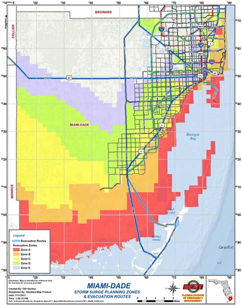 Evacuation Map