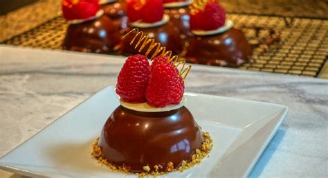 Chocolate Praline Mousse Dome