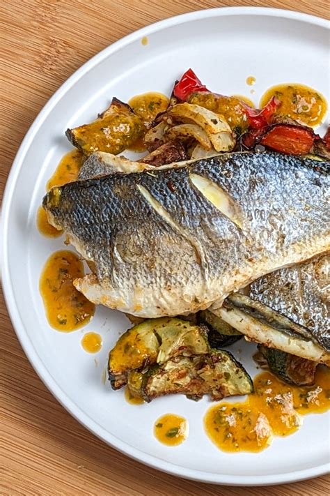 Air Fryer Branzino With Lemon Potatoes And Vegetables — Just Maika Cooking