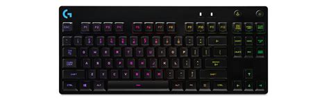 Gaming keyboard for high mobility. Logitech G Pro Tenkeyless Mechanical Gaming Keyboard