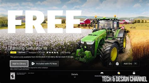 How To Download Farming Simulator 19 For Free With Ps Plus Playstation Ps4 Youtube