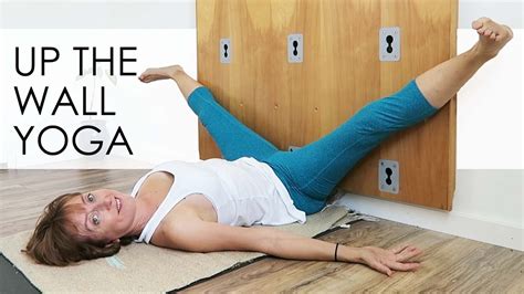 10 Minute Legs Up The Wall Yoga Restorative Yoga Sequence Viparita Karani Youtube