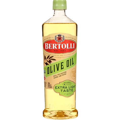 This refining process can look slightly. Bertolli® Olive Oil Extra Light Taste - Bertolli