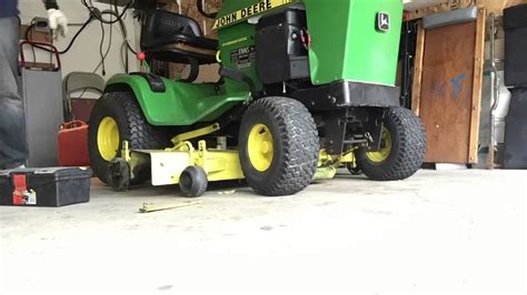 Removing Mower Deck Youtube